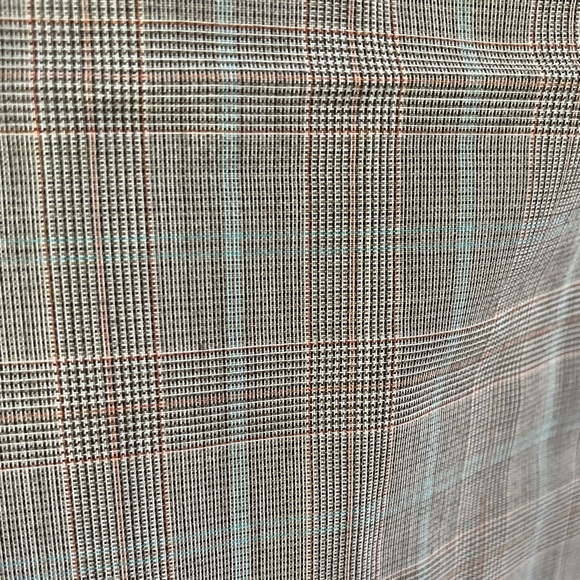 EXPRESS Design Studio Editor grey plaid trousers. Size 8. - Picture 3 of 5